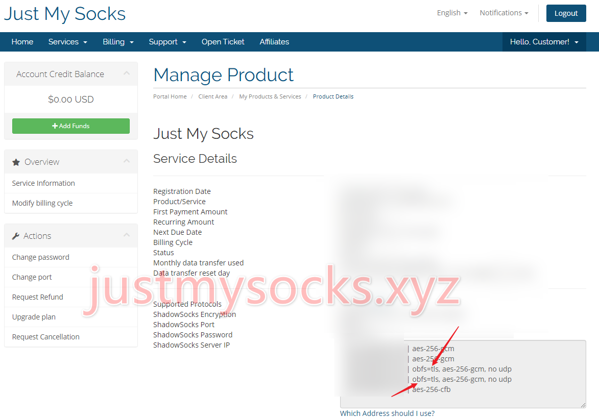 justmysocks-obfs